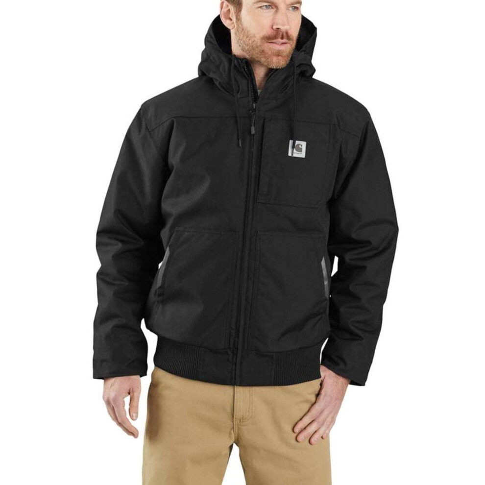 Carhartt Men's Yukon Extremes Loose Fit Insulated Active Jacket  Black