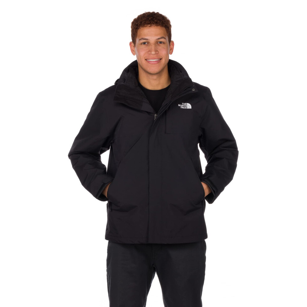 THE NORTH FACE Men's Lone Peak Monte Bre Triclimate 2 Jacket  TNF Blac