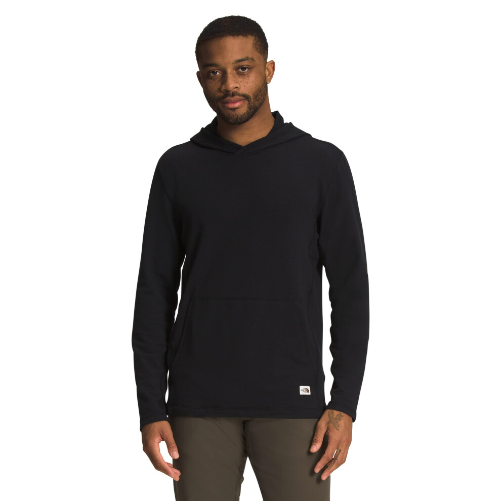 THE NORTH FACE Men's TNF Terry Hoodie  TNF Black  Small