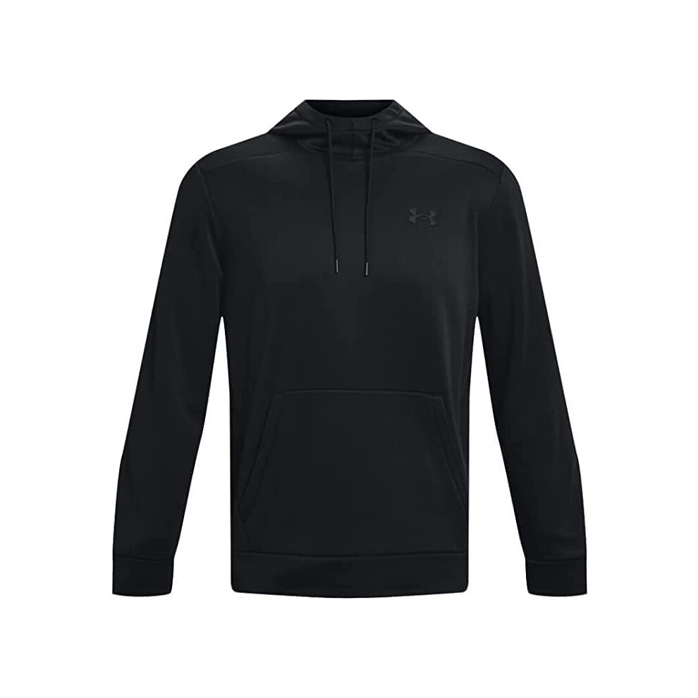 Under Armour Men's ArmourFleece Twist Hoodie  (001) Black / / Black  X