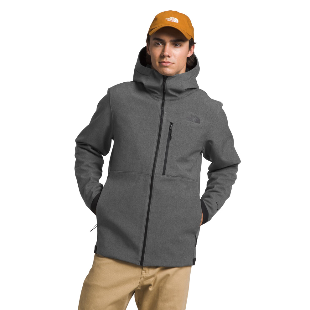 THE NORTH FACE Mens Apex Bionic 3 DWR Softshell Hooded Jacket  TNF Dar