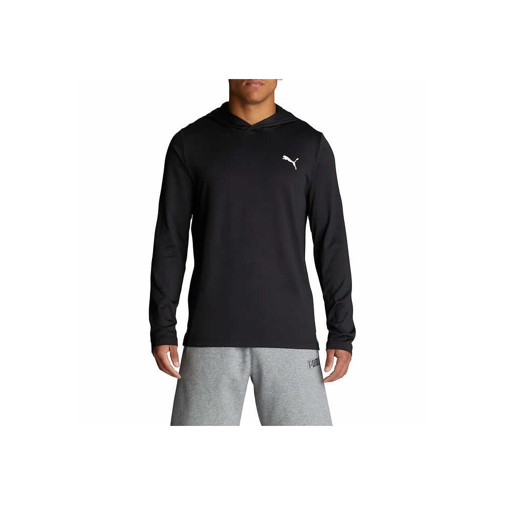 PUMA Mens Performance Hoodie (Black  XL)