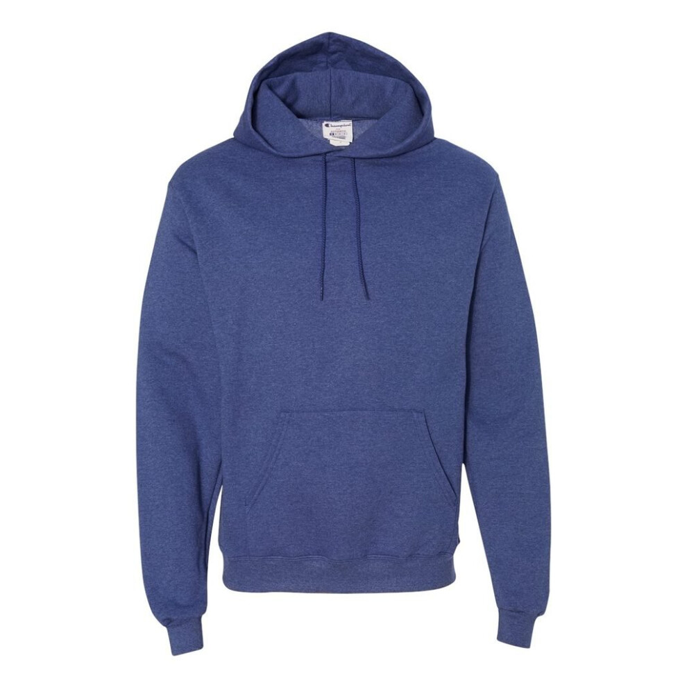 Champion Men's Front Pocket Pullover Hoodie Sweatshirt  Medium  Royal