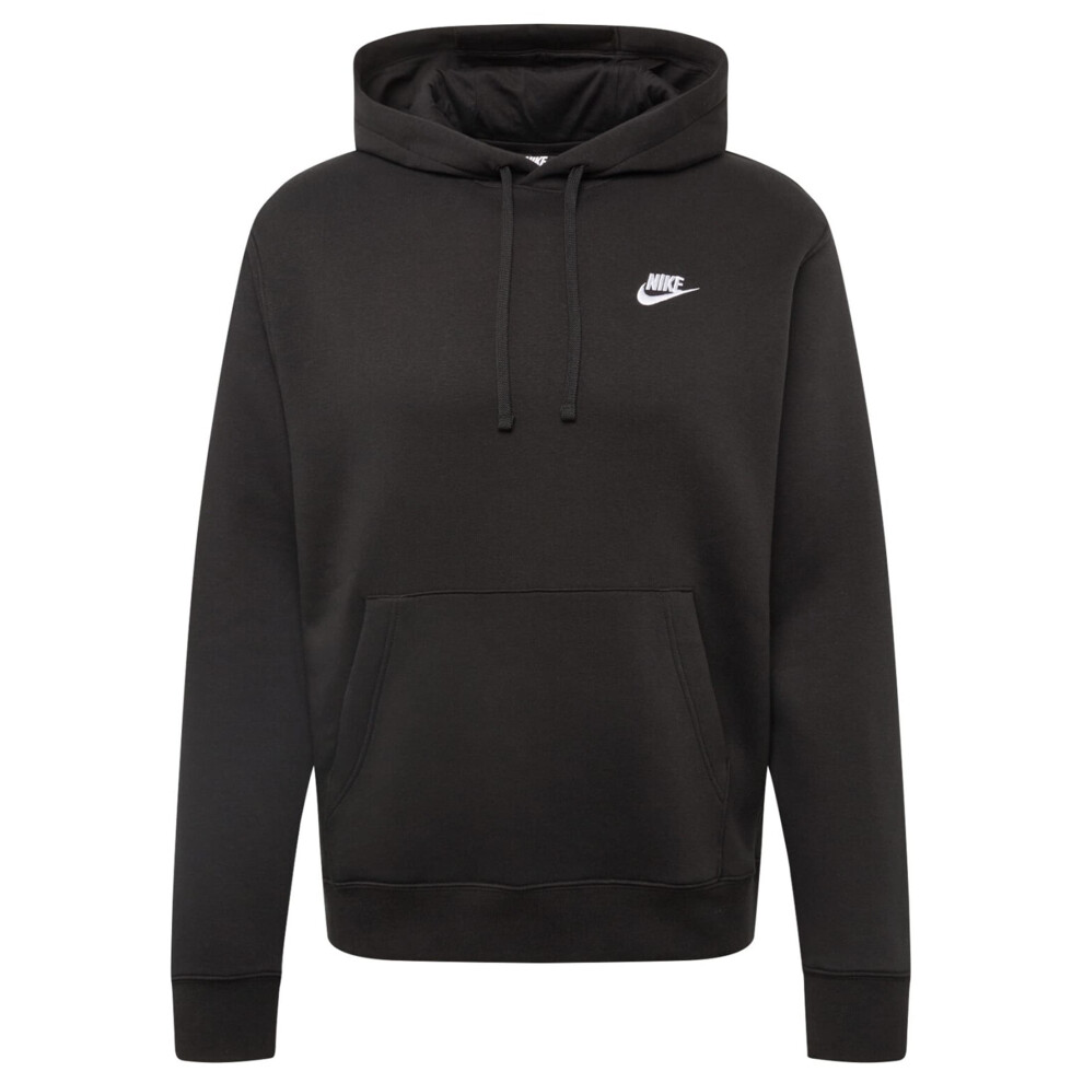 Nike Pull Over Hoodie  Black/Black/White  Small-T