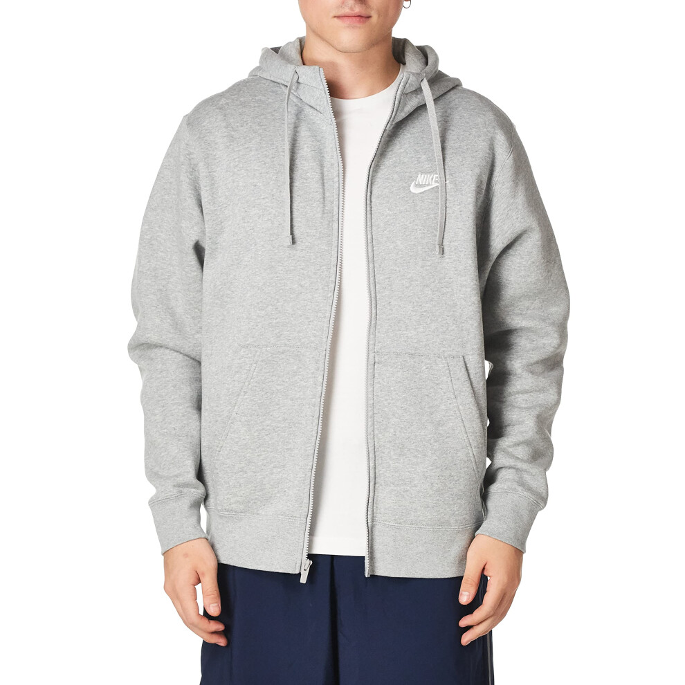 Nike Men's Sportswear Club Fleece Full Zip Hoodie  Fleece Zip-Up Hoodi