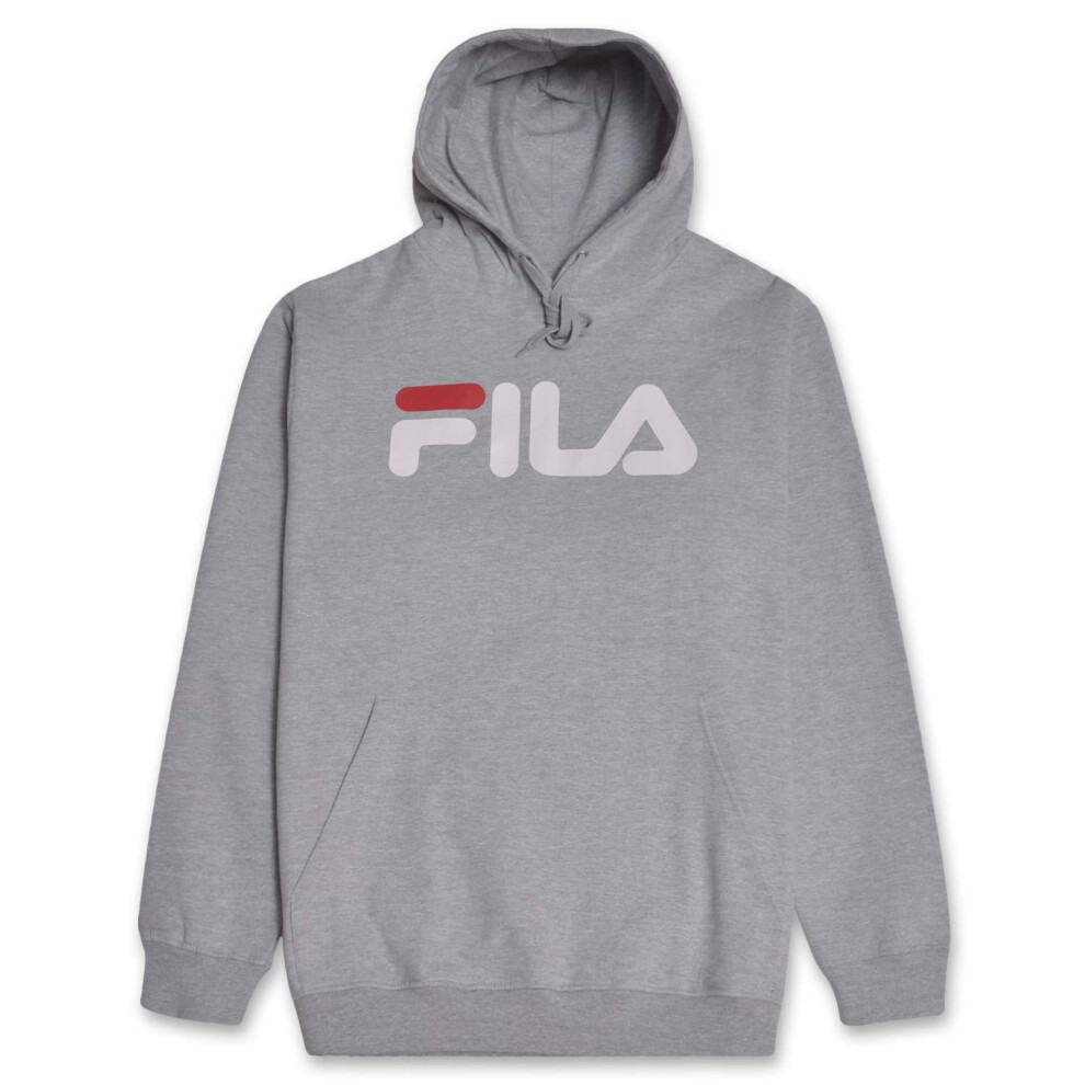 Fila Big and Tall Hoodie for Men - Fleece Mens Hoodie  Sweatshirt for