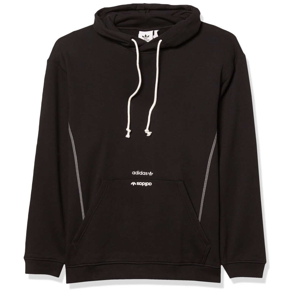 adidas Originals mens Hoodie Black Small