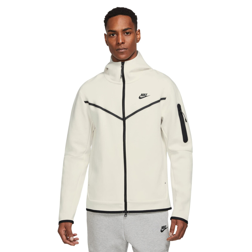 Nike Sportswear Tech Fleece Windrunner Light Bone/Black LG