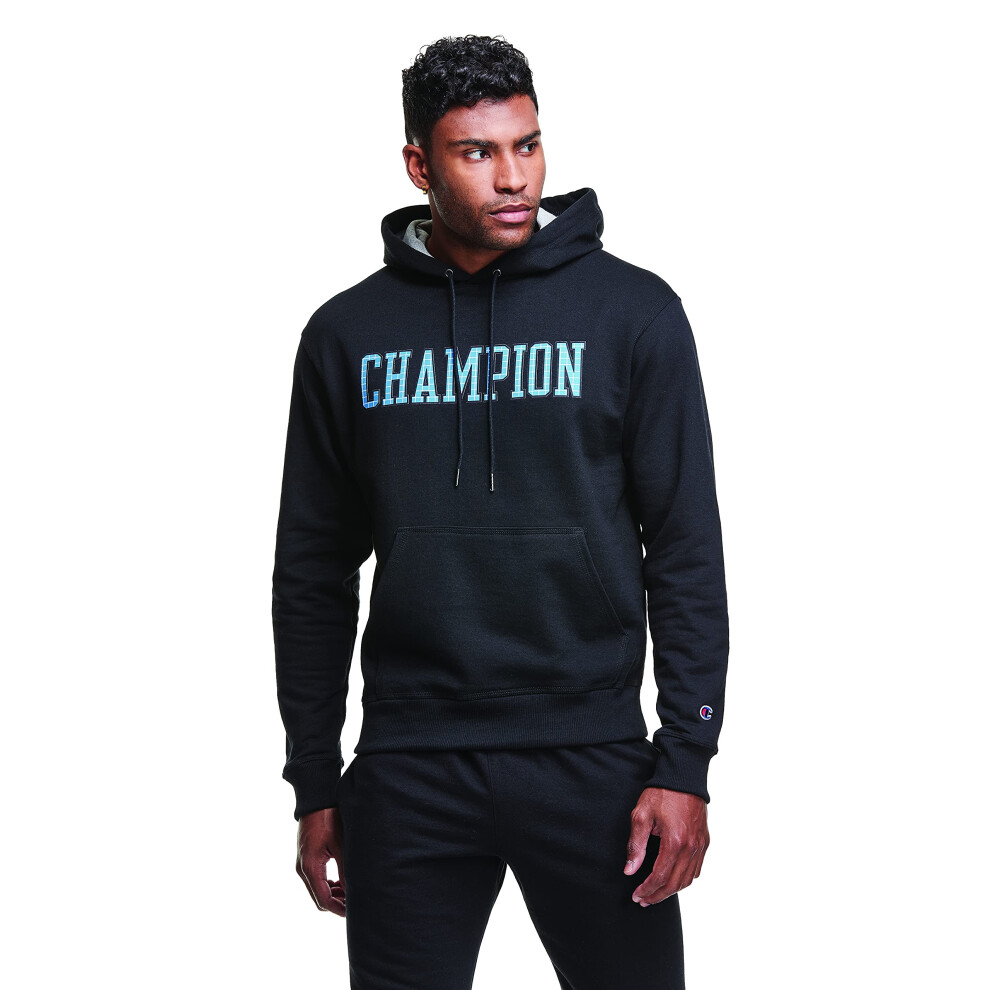 Champion Men's Powerblend Fleece Pullover Hoodie  Seasonal (Retired Co