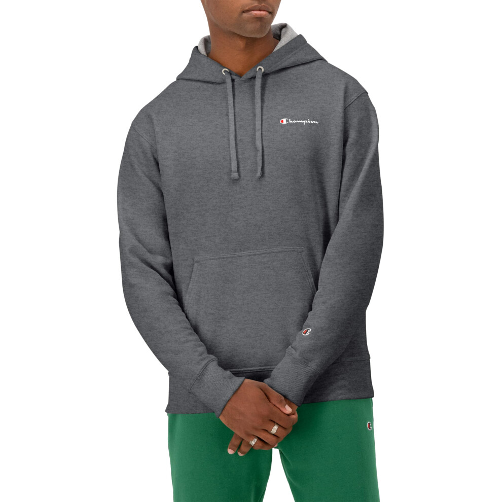 Champion Men's Hoodie  Powerblend  Fleece  Comfortable Sweatshirt for