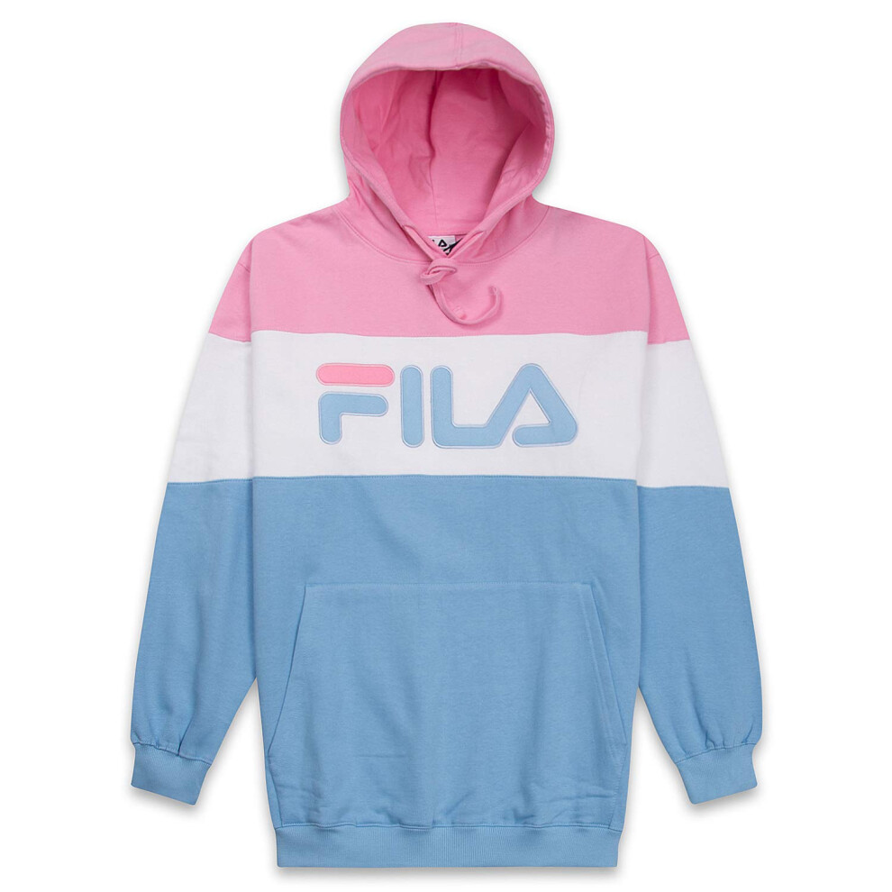 Fila Big and Tall Hoodie for Men - Fleece Mens Hoodie  Sweatshirt for