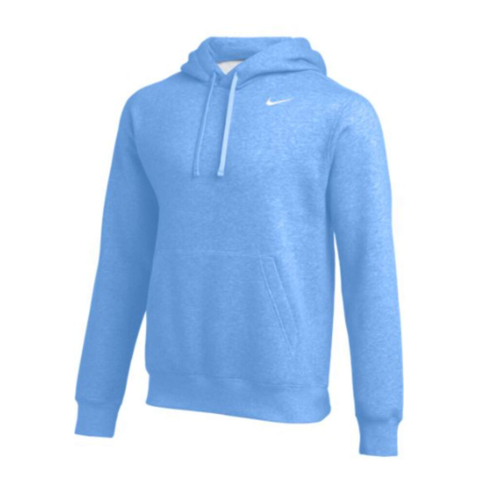 Nike Men's Hoodie Black/White nkCJ1611 010 (Light Blue  XXX-Large)