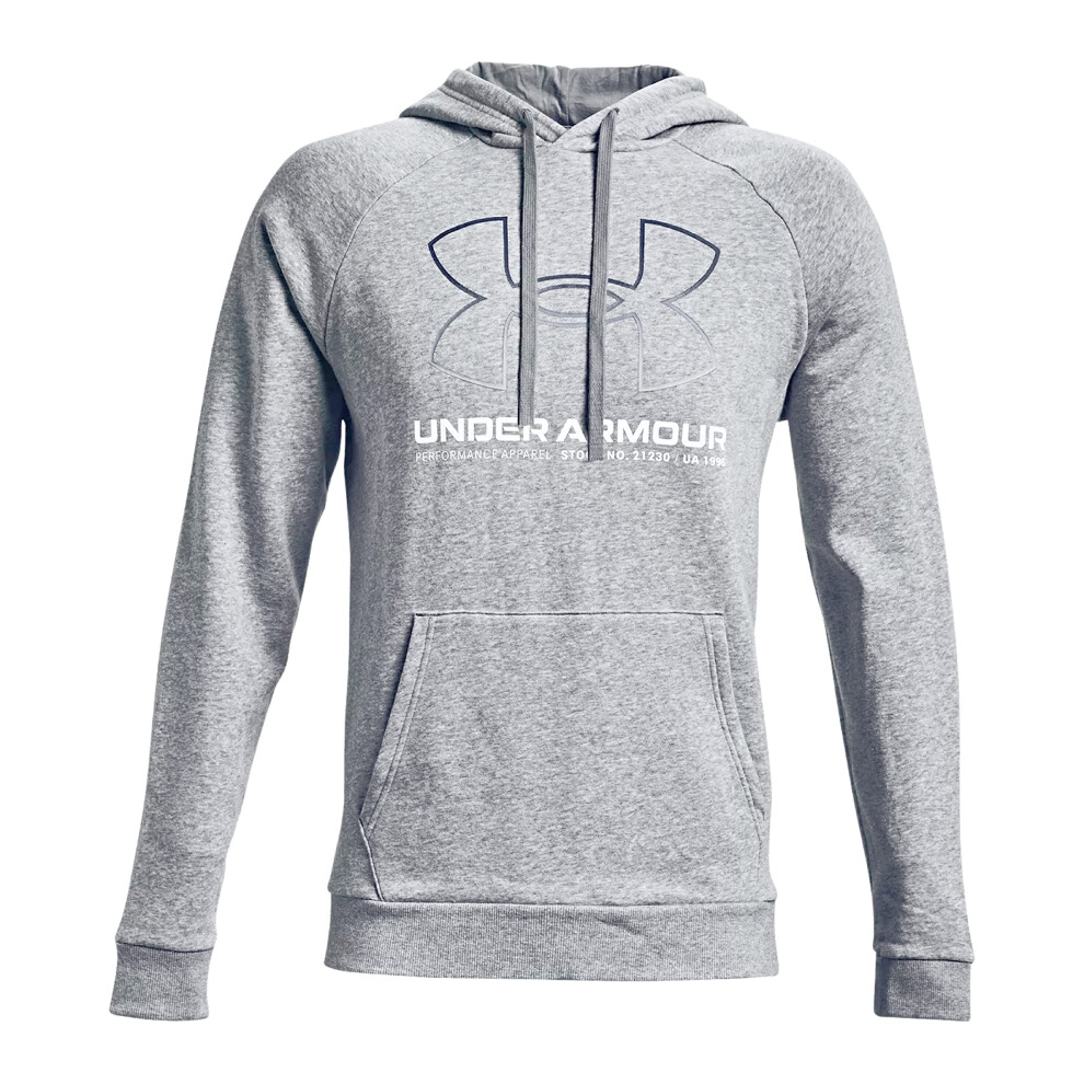 Under Armour Men's UA Rival Lock Up Hoodie Fleece Pullover 1366724 (St