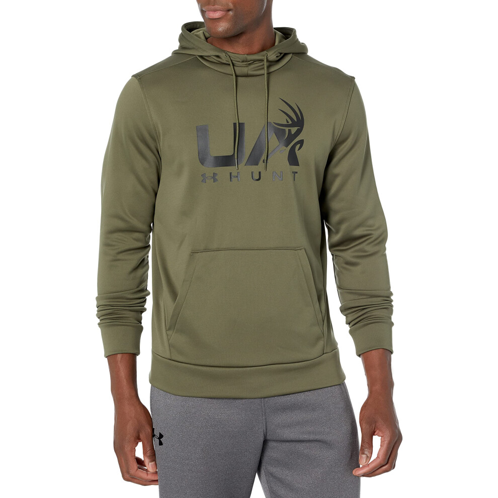 Under Armour Mens ArmourFleece Hunt Hoodie  (390) Marine OD Green / /