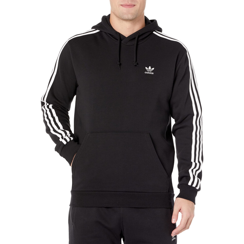 adidas Originals Men's Adicolor Classics 3-Stripes Hoodie  Black  Smal