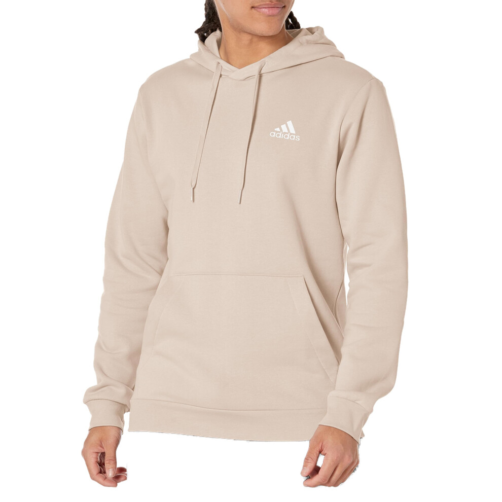 adidas Men's Essentials Fleece Hoodie  Wonder Beige  XX-Large