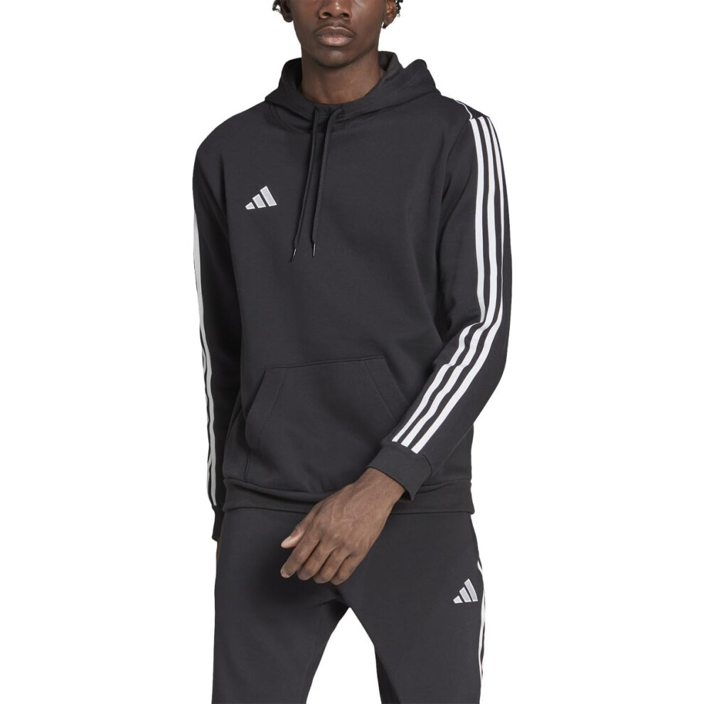 adidas Men's Tiro23 League Sweat Hoodie  Black  4X-Large