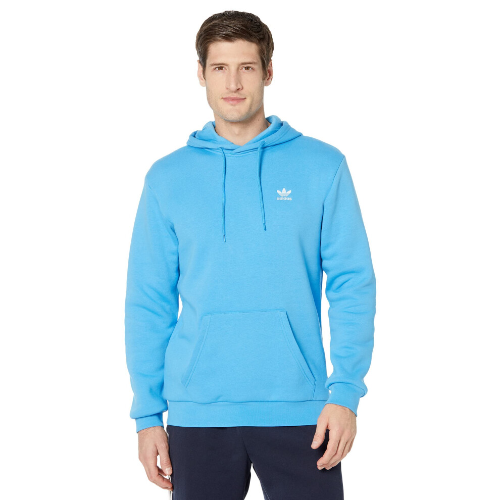 adidas Originals Men's Adicolor Essentials Trefoil Hoodie  Pulse Blue