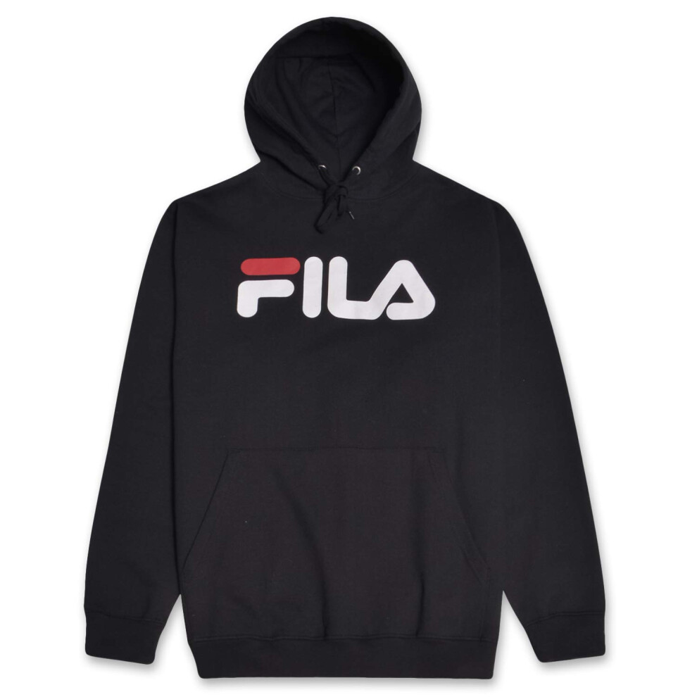 Fila Big and Tall Hoodie for Men - Fleece Mens Hoodie  Sweatshirt for