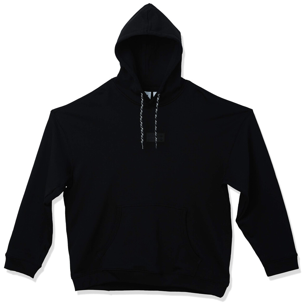 adidas Originals mens Silicon Hoodie Black Medium