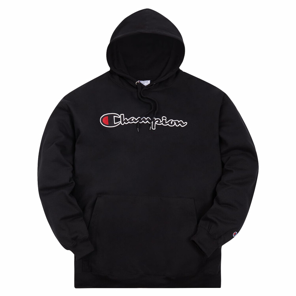 Champion Big & Tall Sweatshirt For Men Embroidered Pullover Hoodies Bl