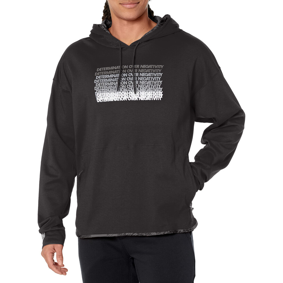 adidas Men's Donovan Mitchell Inno Hoodie  Black  Medium