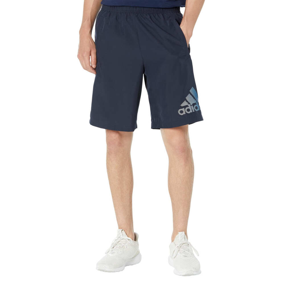 adidas Men's Designed 2 Move Logo Shorts  Legend Ink  Medium