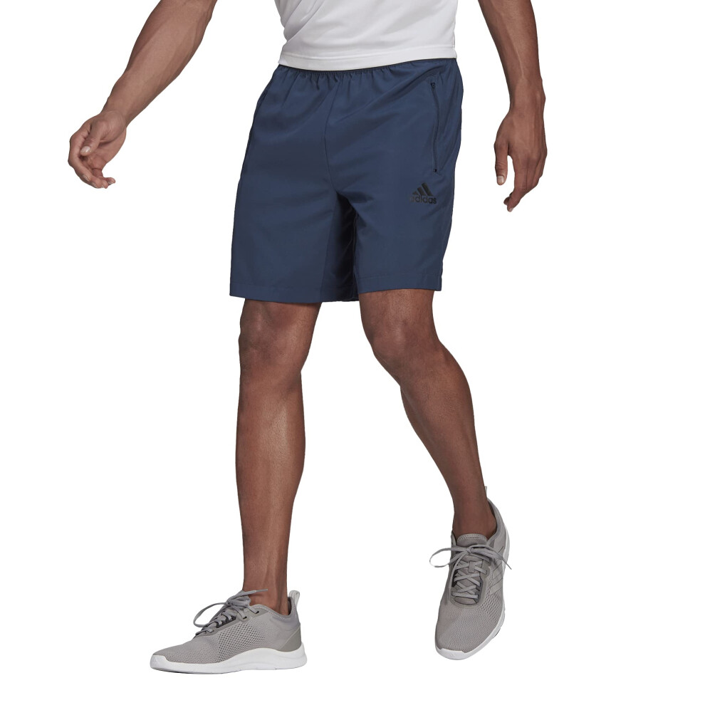 adidas Men's AEROREADY Designed 2 Move Woven Sport Shorts  Crew Navy