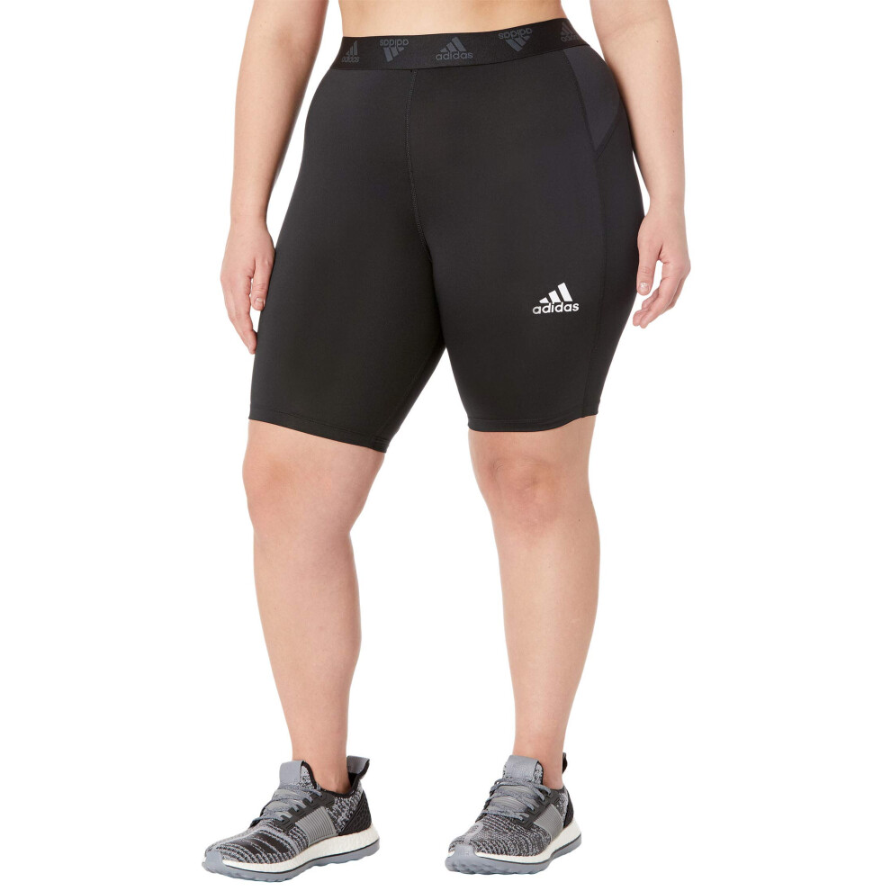 adidas Men's Techfit Short Tights  Black  Small