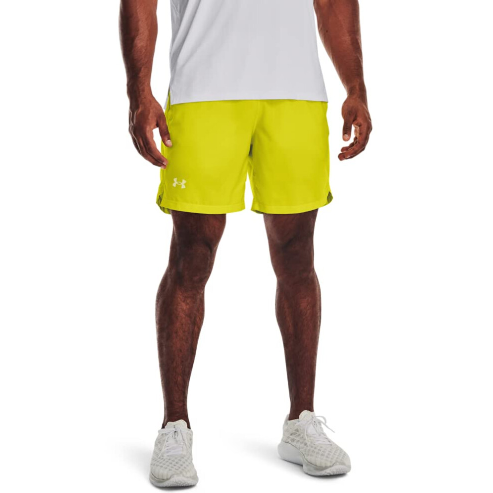 Under Armour Men's Launch Run 7-inch Printed Shorts