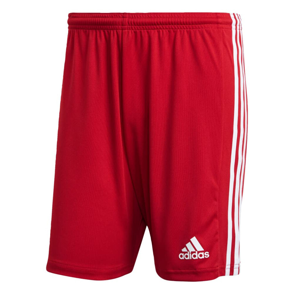 adidas Men's Squadra 21 Shorts  Team Power Red/White  X-Large