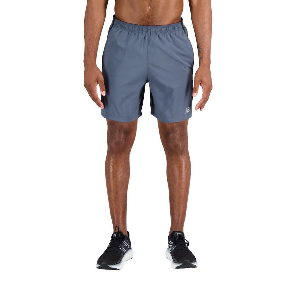 New Balance Men's Accelerate 7 Inch Short  Thunder   XX-Large