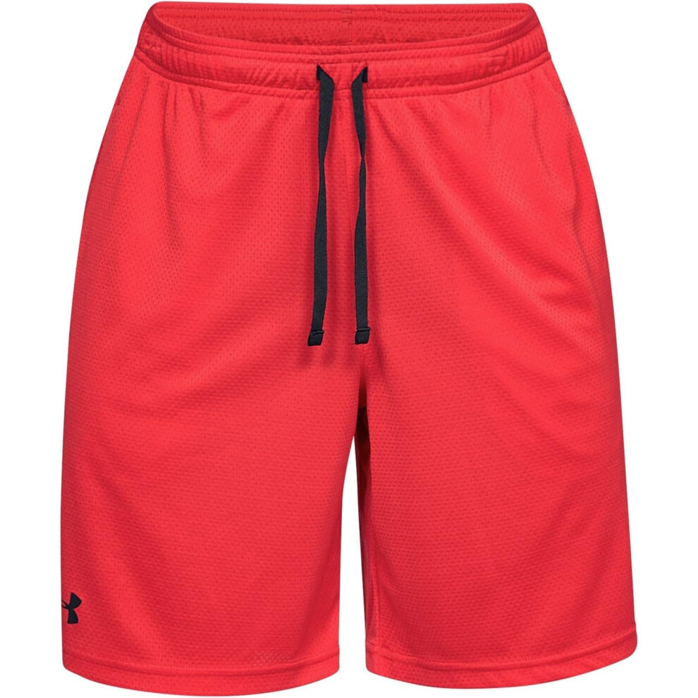 Under Armour Men's Tech Mesh Shorts  Red (600)/Black  X-Large Tall