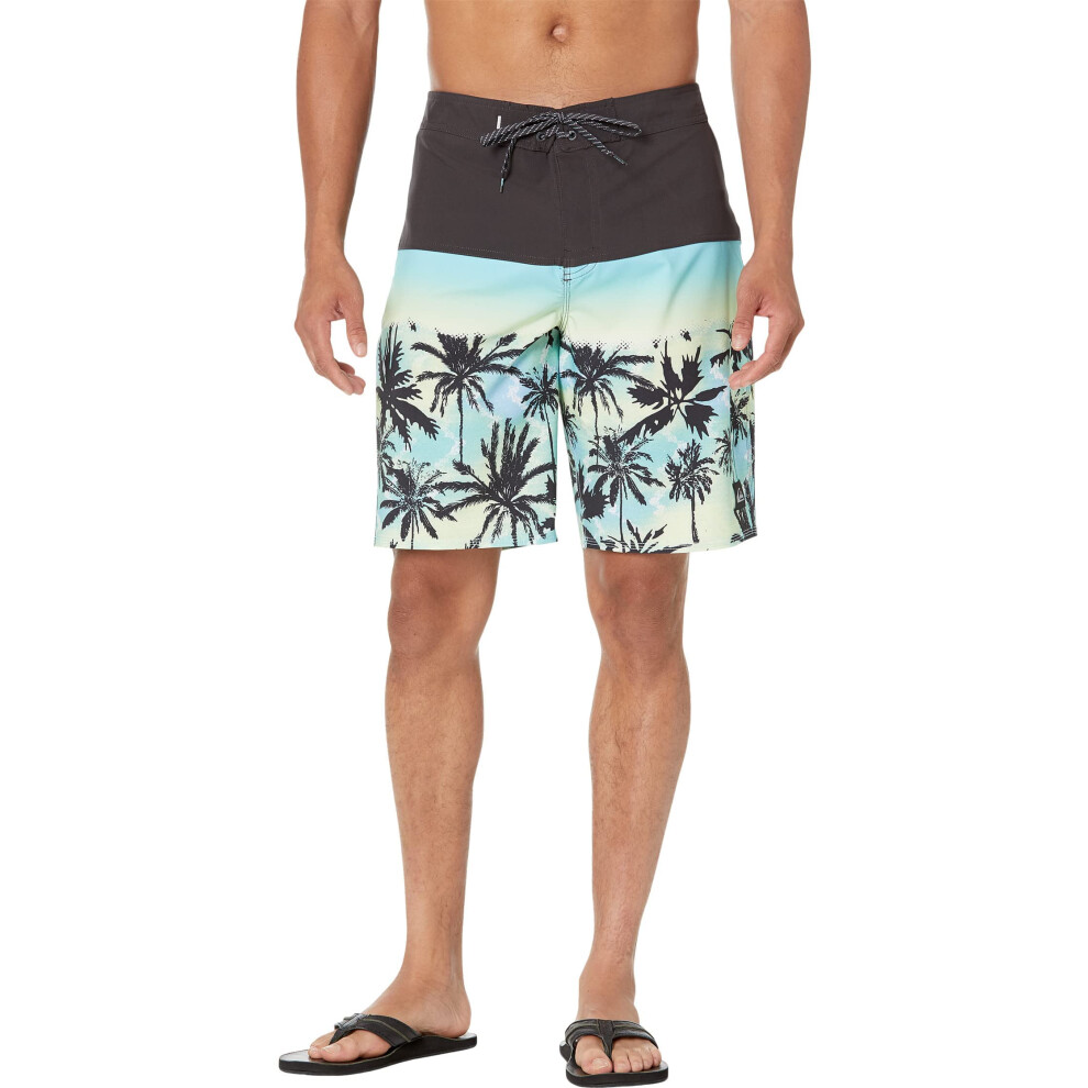 Quiksilver Men's Standard Surfsilk Panel 20 Boardshort Swim Trunk Bath