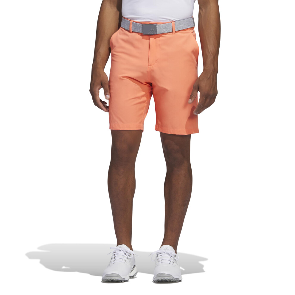 adidas Men's Ultimate365 8.5 Inch Golf Shorts  Coral Fusion  36