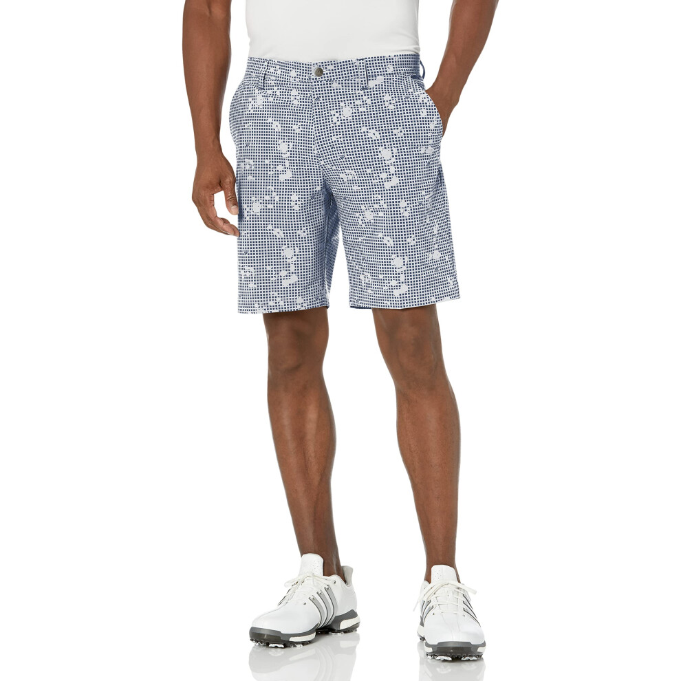 adidas Men's Ultimate365 Night Camo Print Golf Shorts  White  30