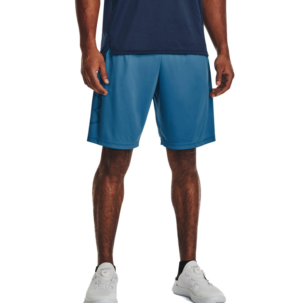 Under Armour Men's Tech Graphic Shorts   (466) Cosmic Blue / / Varsity