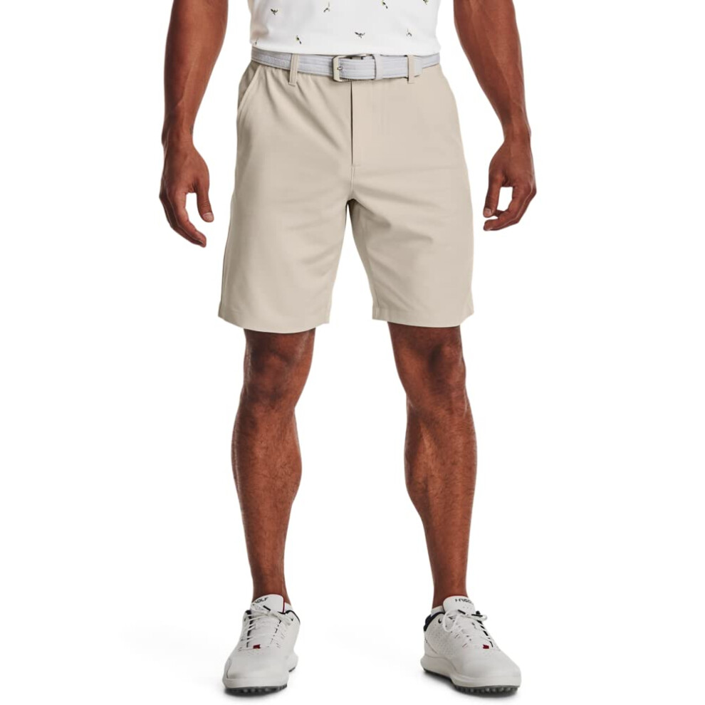 Under Armour Men's Drive Shorts  Summit White (110)/Halo Gray  34