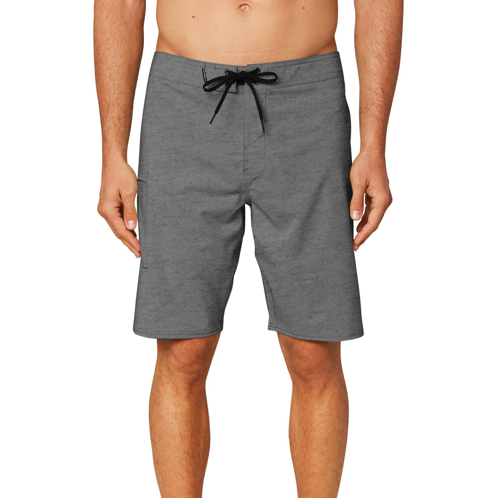 O'NEILL Mens Hyperfreak Solid Swim  Heather Grey  42