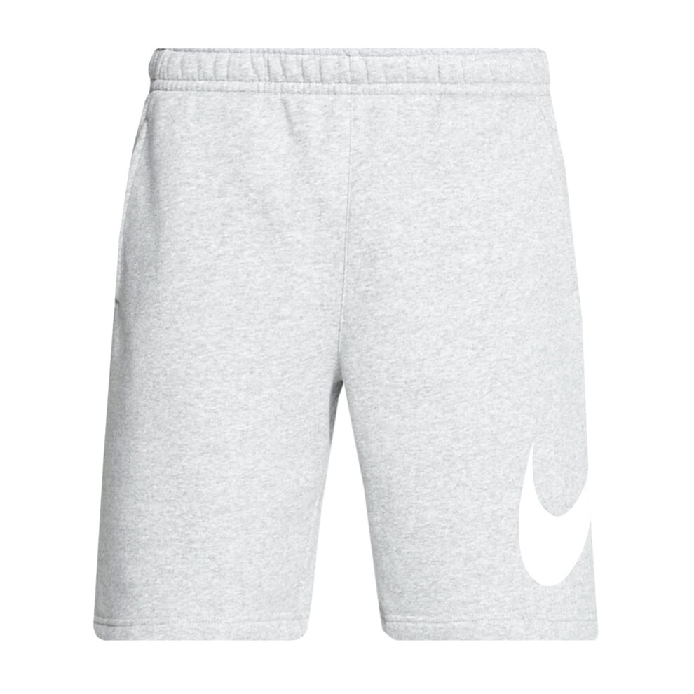 Nike Men's Sportswear Club Short Basketball Graphic  Dark Grey Heather