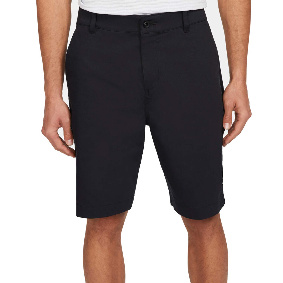 Nike Dri-FIT UV Men's 10.5"" Golf Chino Shorts  Black  34