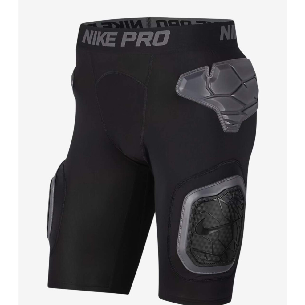 Nike Pro Hyperstrong Padded Football Impact Compression Shorts (Black