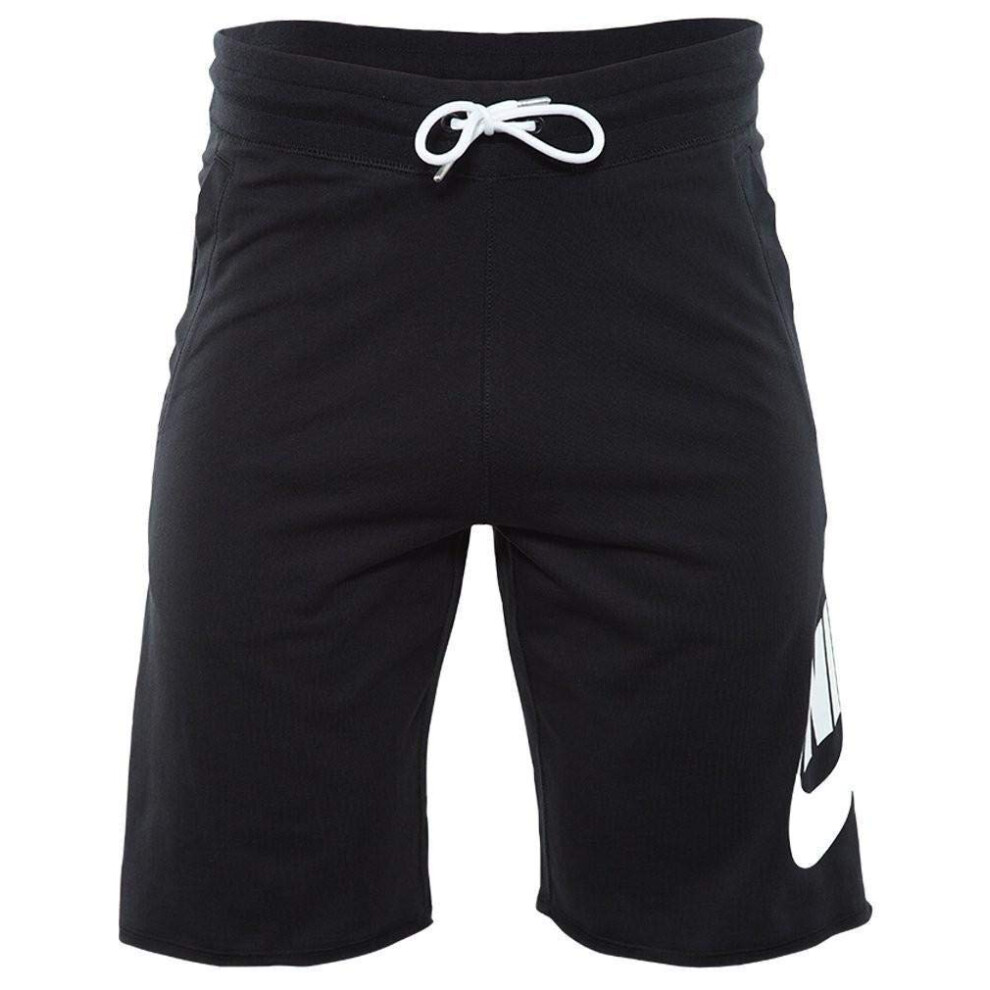 Nike Men's Sportswear Club Short Basketball Graphic  Black/White/White