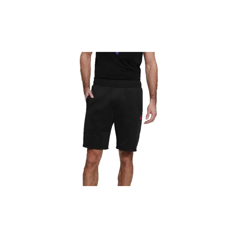 GUESS Men's Ezra Short  Jet Black