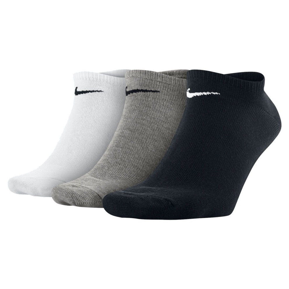 Nike Everyday Lightweight No-Show Socks (3 Pair) (Multi-Color M)