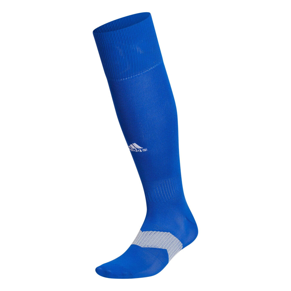 adidas Metro 5 Soccer Socks (1-Pair)  Team Royal Blue/Clear Grey/White