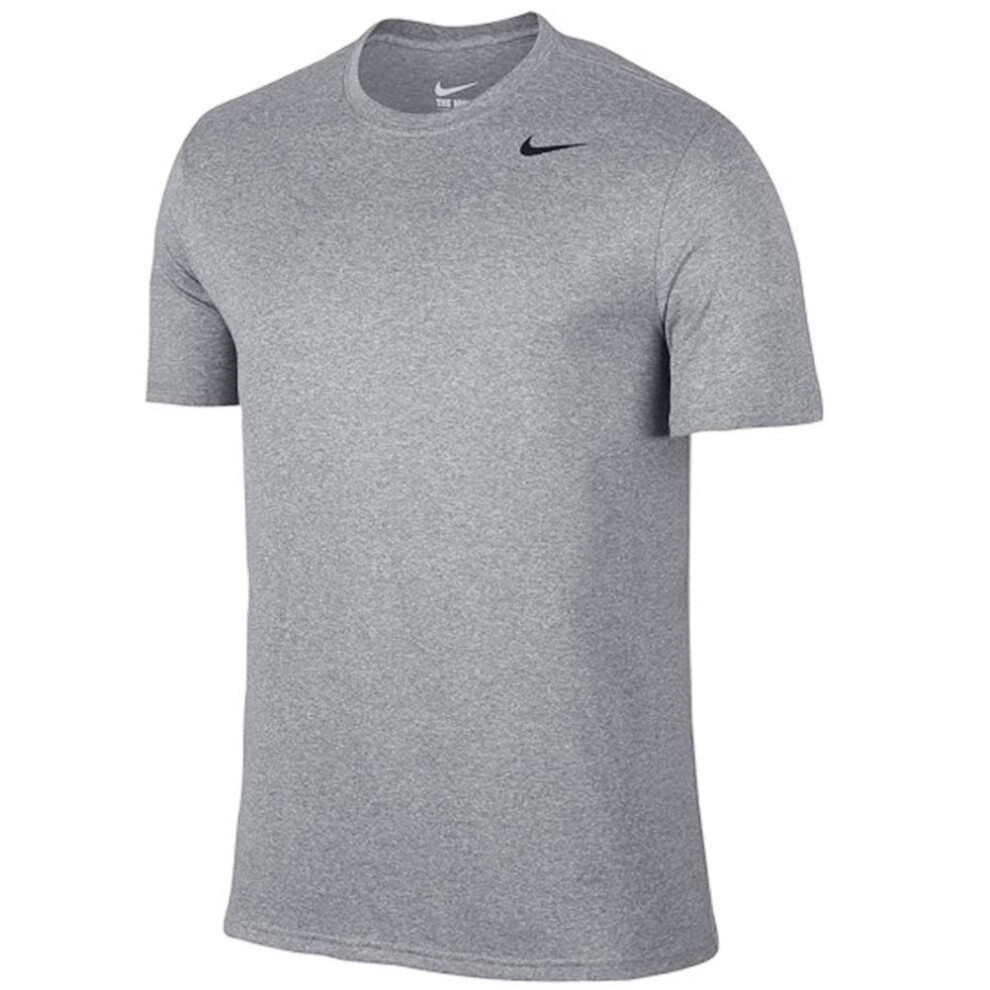 Nike Men's Legend 2.0 Short Sleeve Tee  Carbon Heather/Black/Black  Me