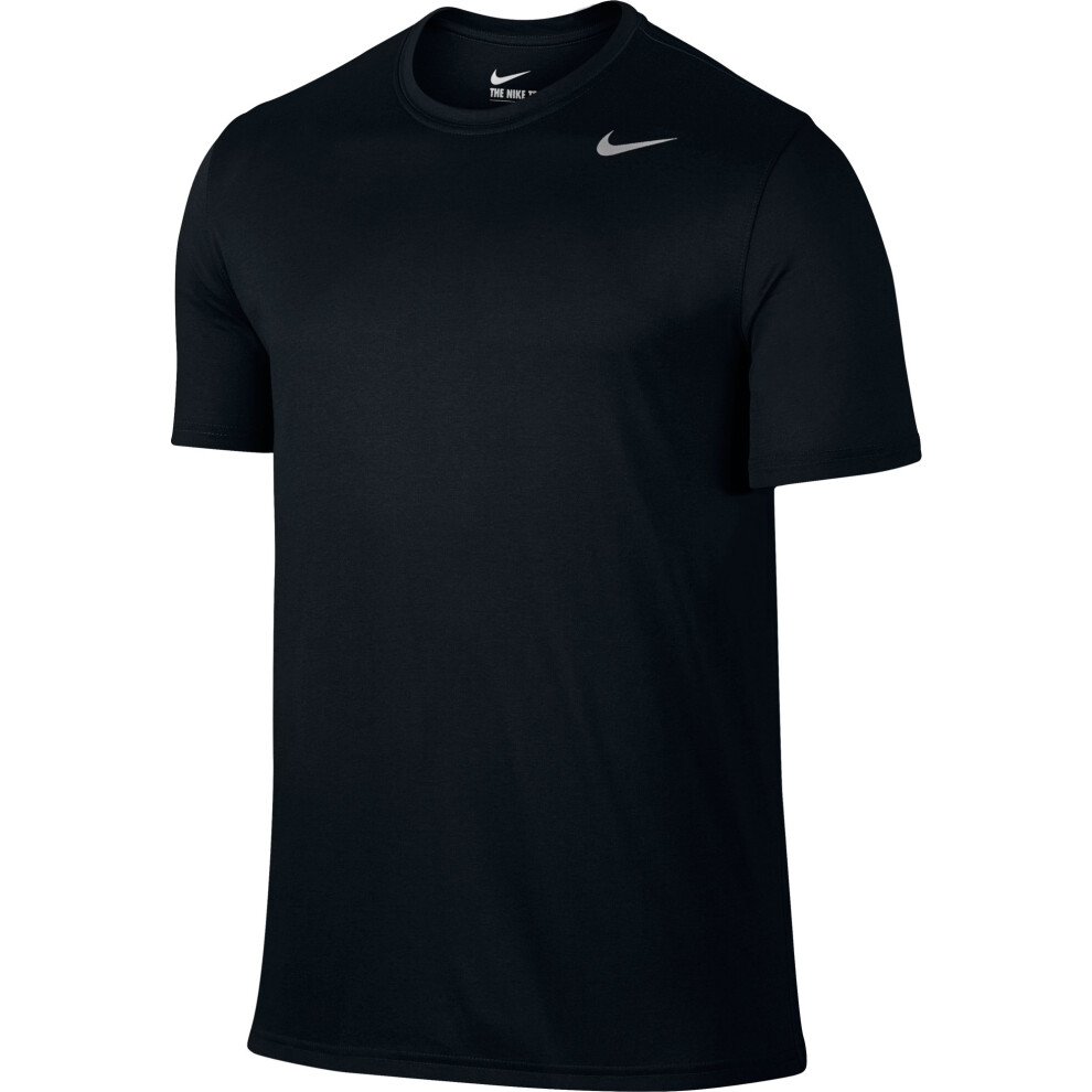 NIKE 718833-010 Dri-FIT Short Sleeve Tee - Black - S - 718833-010-S