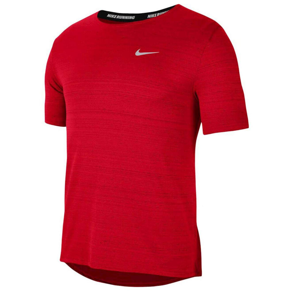 Nike Dri-FIT Miler Men's Running Shor Sleeve Shirts Top CU5992-657 Siz