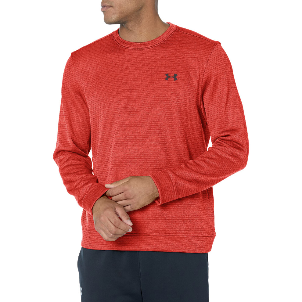 Under Armour Mens Storm SweaterFleece Long Sleeve Crew  (610) Stadium